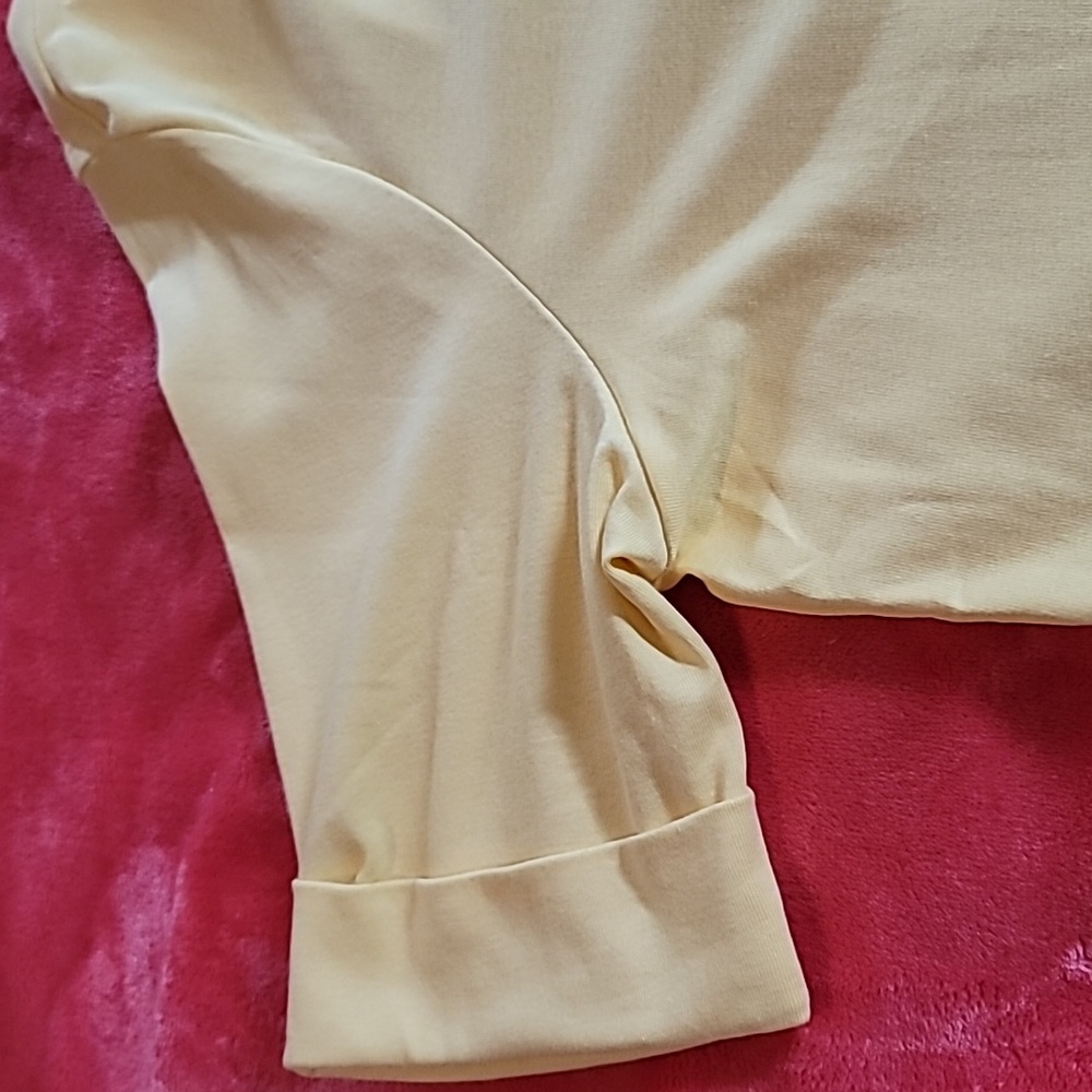 Karen Scott Bright yellow Boat Neck T-Shirt - Picture 7 of 8